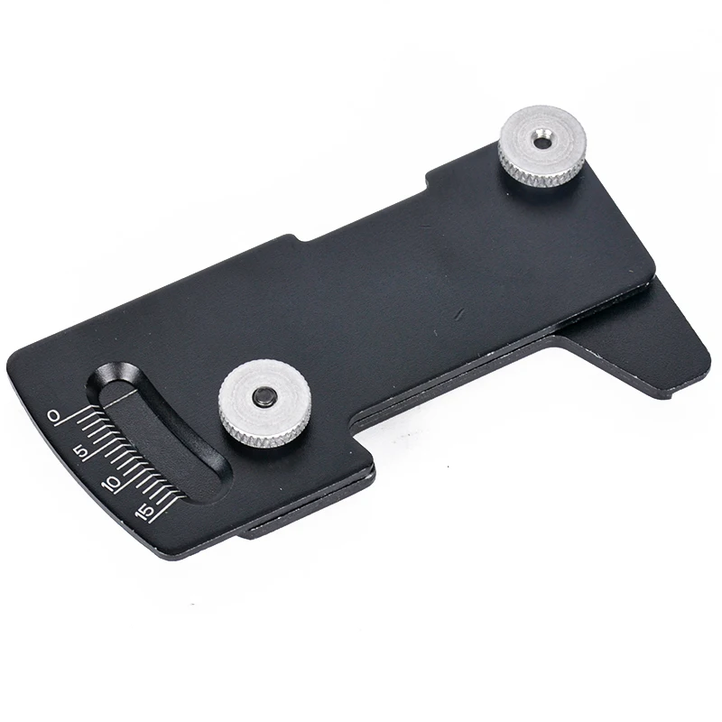 PYFORE Metall-Aluminium-Legierung Einstelllineal für 1/10 RC Modell Touring Car Drift Racing Werkzeuge YOKOMO HSP Tamiya MST – Detail 7