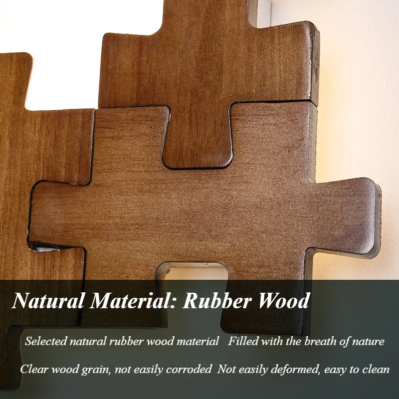 Juggle Wall Lamp Minimalist Walnut Background Light Chandelier LED Lighting Fixtures For Bedroom Hallway And Home Decoration