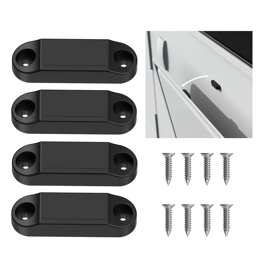 For Camping Trips As Shown In The Figure Magnetic Door Catch for camper Door Latch Includes Screws Plastic Construction