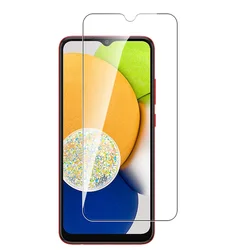 Szkło hartowane do Samsung Galaxy A03 rdzeń odporny na zarysowania ochraniacz ekranu 2.5D 9H szkło filmowe do A03 A03s A 03 rdzeń 03s