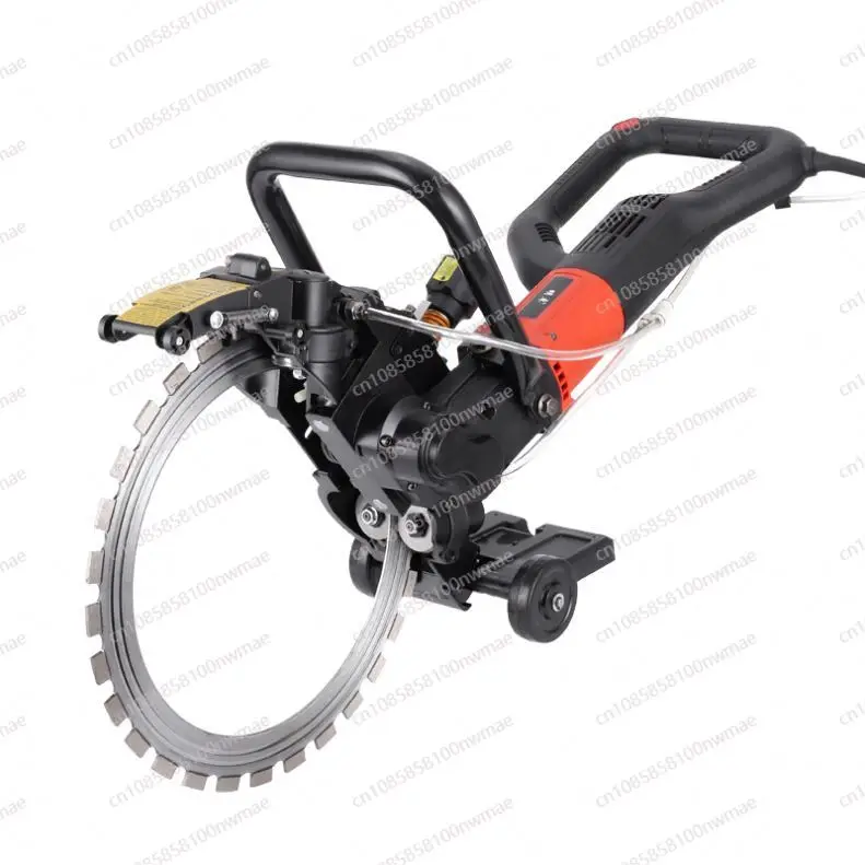

High power 8500 watt electric wall shearing machine brushless ring saw concrete cement wall dust-free water cutting