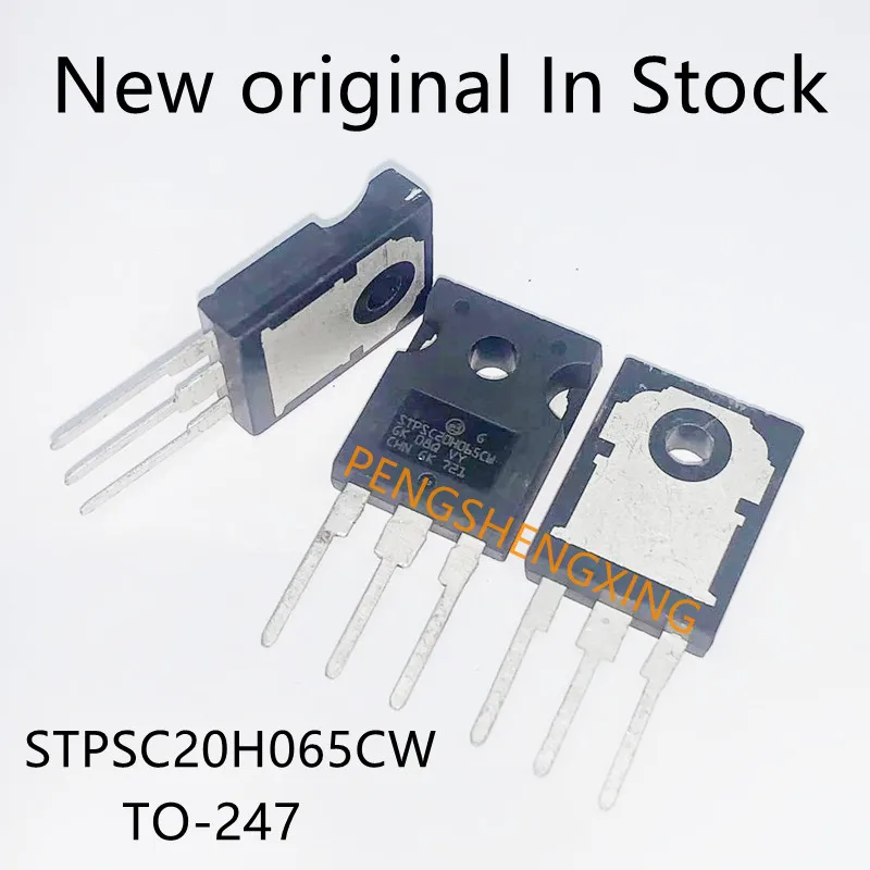 

5PCS/lot STPSC20H065CW TO-247 650V 20A Spot hot sale quality 100%