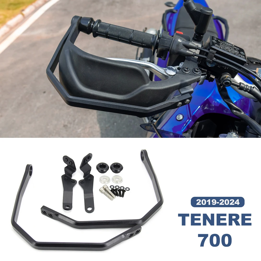 

NEW FOR Yamaha Tenere 700 Tenere700 Motorcycle Brake Clutch Lever Hand Guard Protector Bar Accessories Handguard 2019-2024 2023