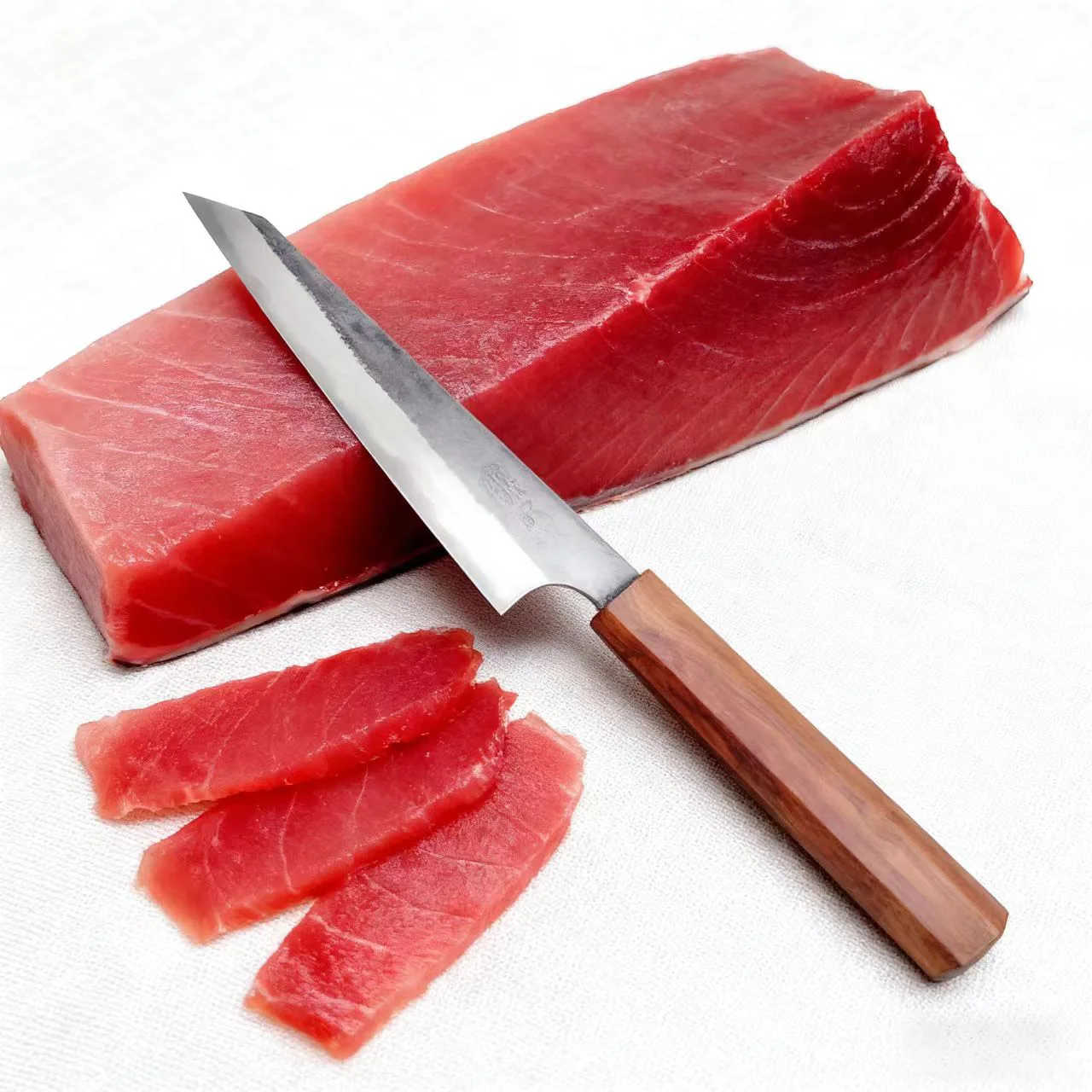 6 Inch Kiritsuke Knife T12A High-carbon Steel Core Blade Chef Cleaver Sashimi Meat Slicing Vegetables Kitchen Knife Wood Handle