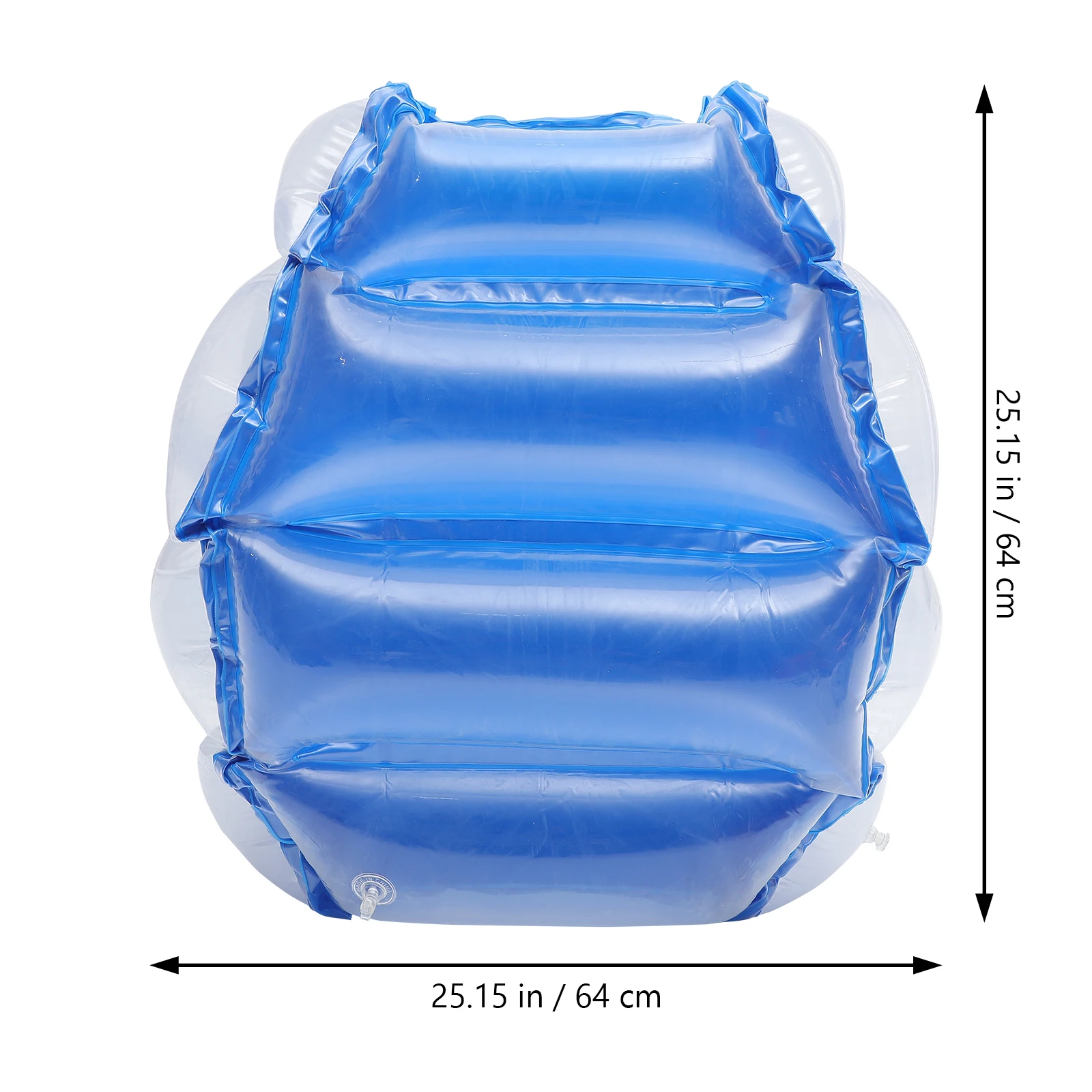 야외 장난감 범퍼 볼 충돌 풍선 PVC 놀이 재미있는 게임 소품 블루 키즈