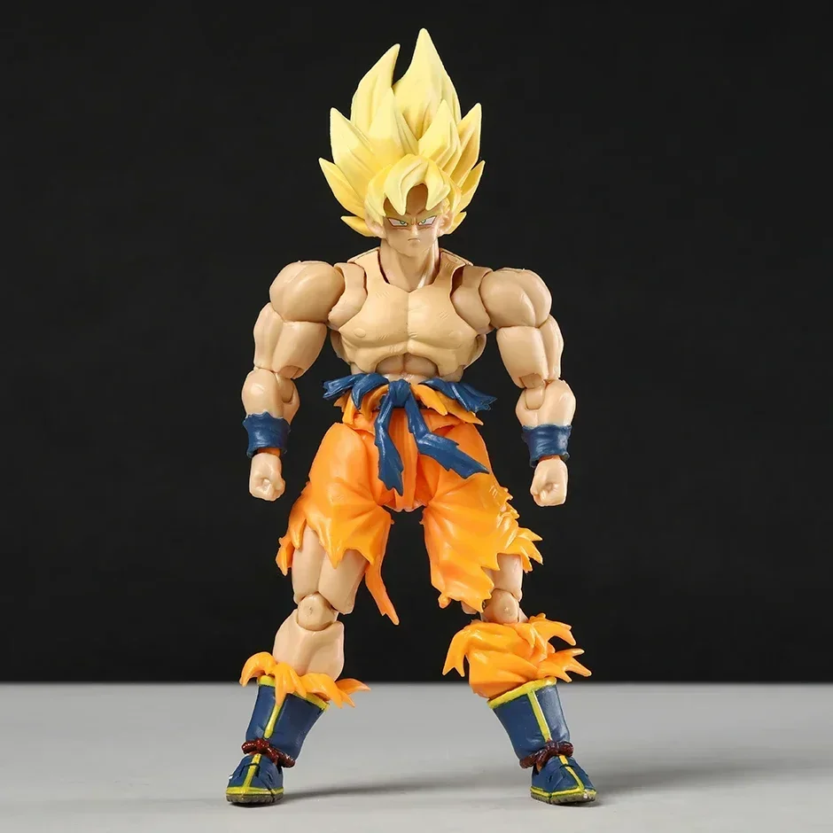 In Stock Anime Dragon Ball Z SHF Son Goku Legendary SH Figuarts Super Saiyan Action Figure Model Toy Gift Collection Figurine