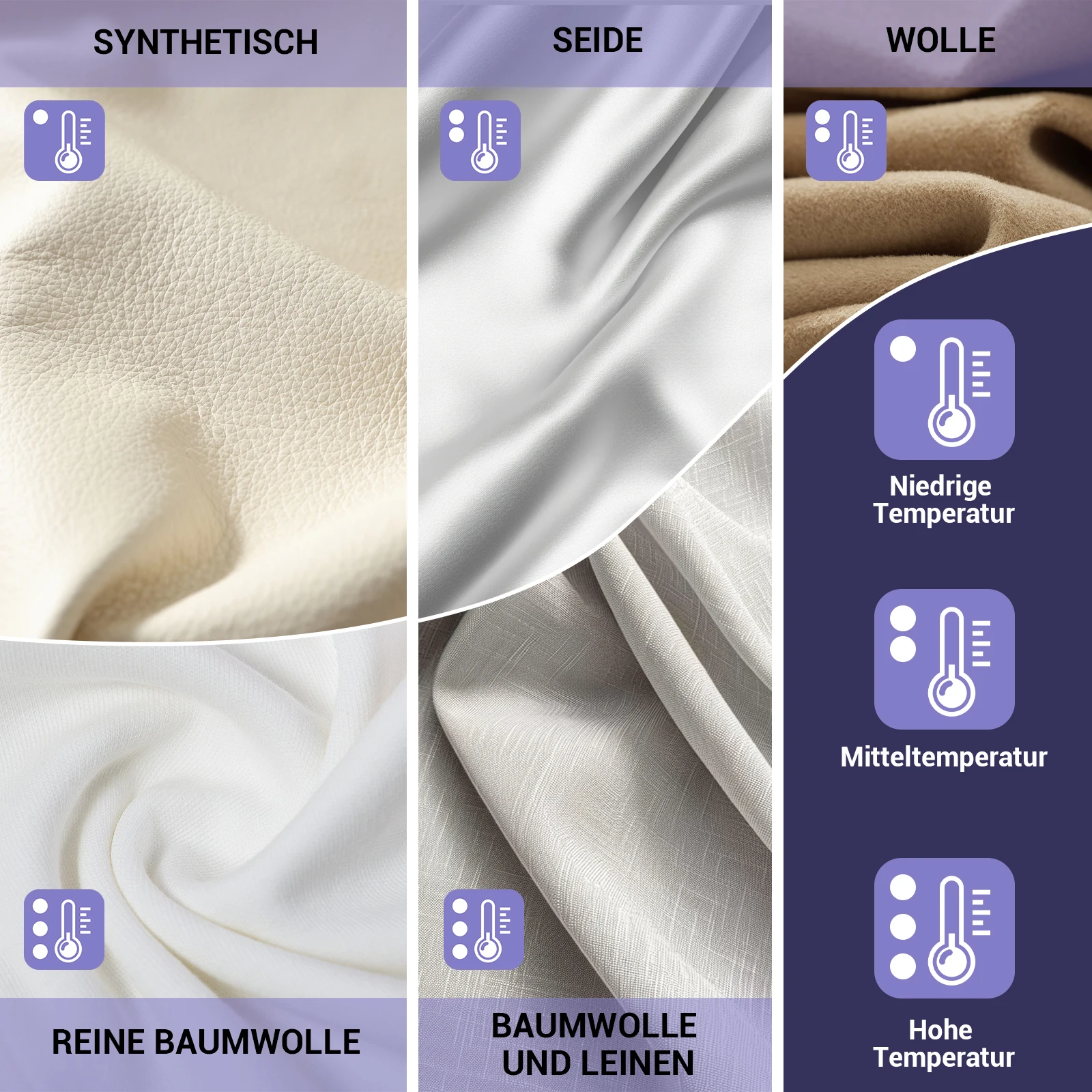 مكواة بخار محمولة بقدرة 3000 وات من BRIEFNESS، خزان 350 مل، قاعدة غير لاصقة، ترموستات قابل للتعديل، مضادة للتنقيط/مضادة للميزان، المنزل/السفر