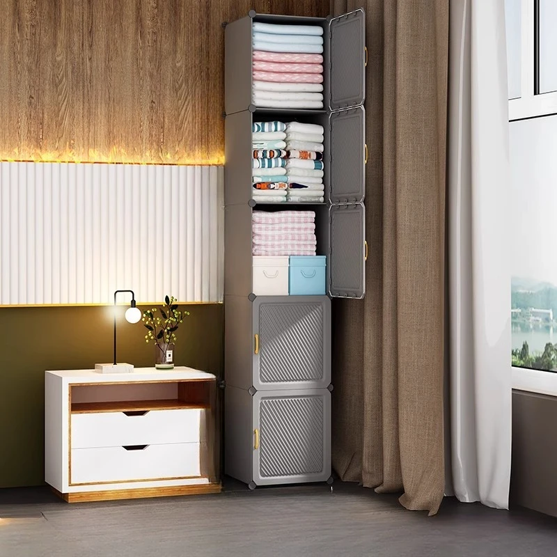 

Portable Small Wardrobe Detachable White Aesthetic Folding Wardrobe Home Organizer Armarios Portatil Dobravel Salon Furniture