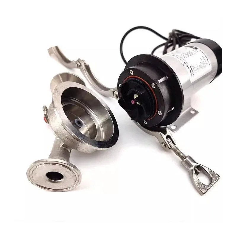 

KL27519 Quick Mount Chuck Magnetic Pump 25W 3 Inch Tri-Clover Stainless Steel Pump Electromagnetic Pump 220-240V 19L/min 3.4m