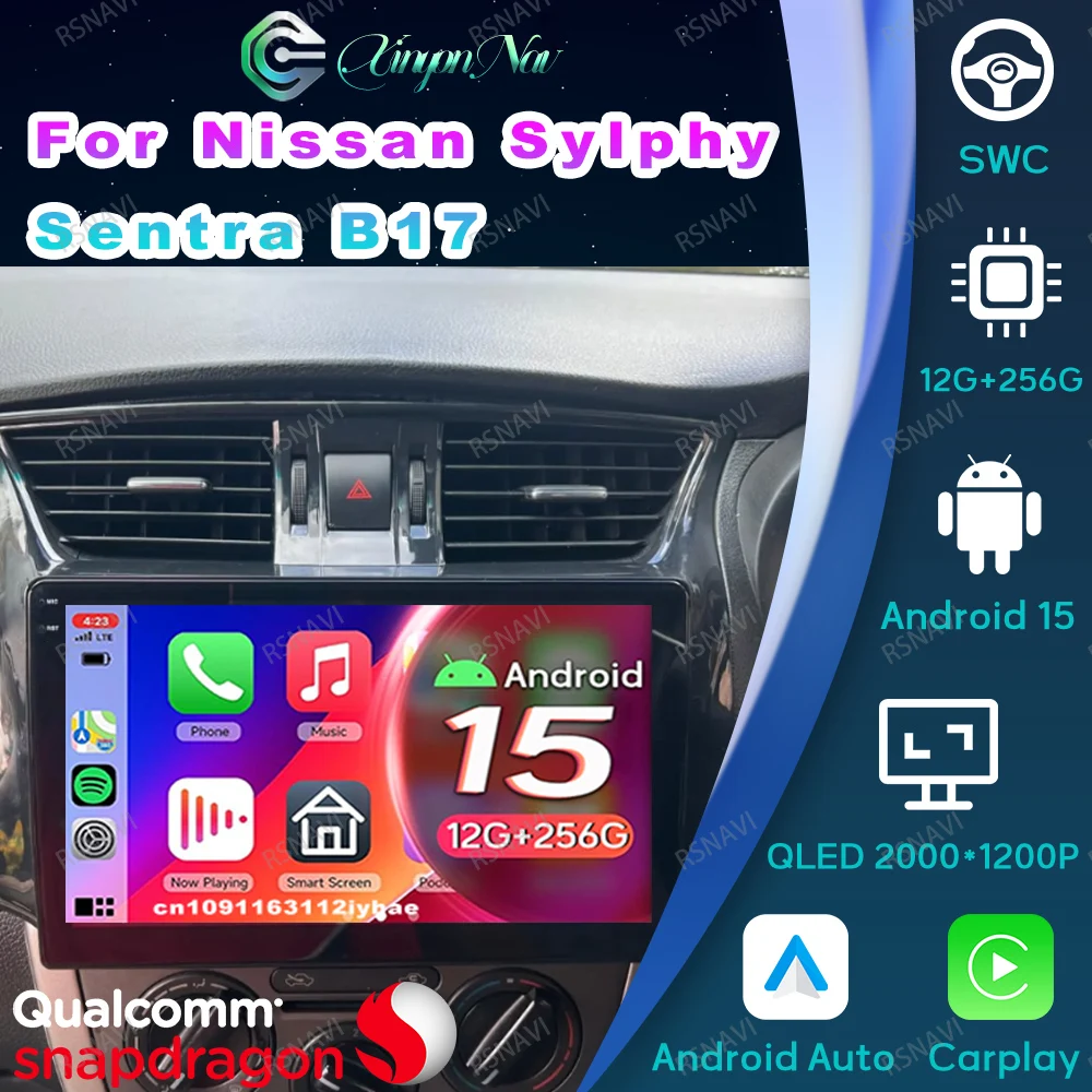 Android 15 Car Radi…