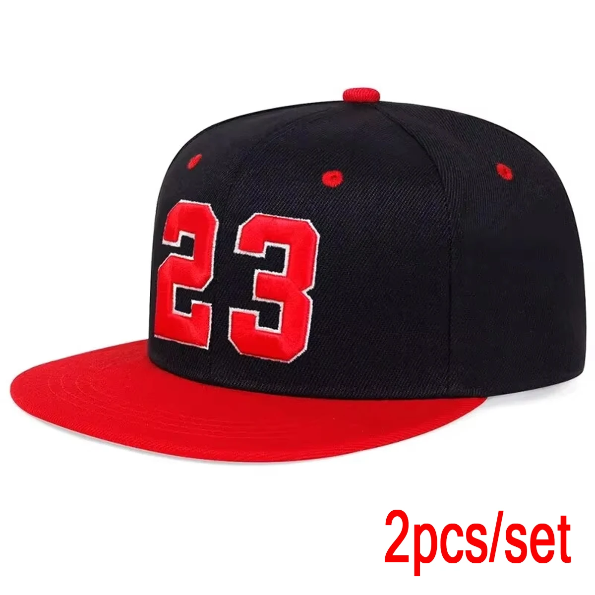 Unisex 23 Embroidery Hip-hop Hats Outdoor Adjustable Casual 