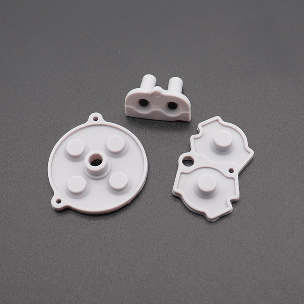 GBA Rubber Button Conductive Pads for GameBoy Advance Keypad A-B D-pad Start Select Buttons Conductive Pads