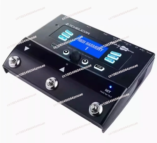 Play Acoustic 3-Button Vocal and Acoustic Guitar Effects Stompbox with BodyRez and Looping for vocal performance