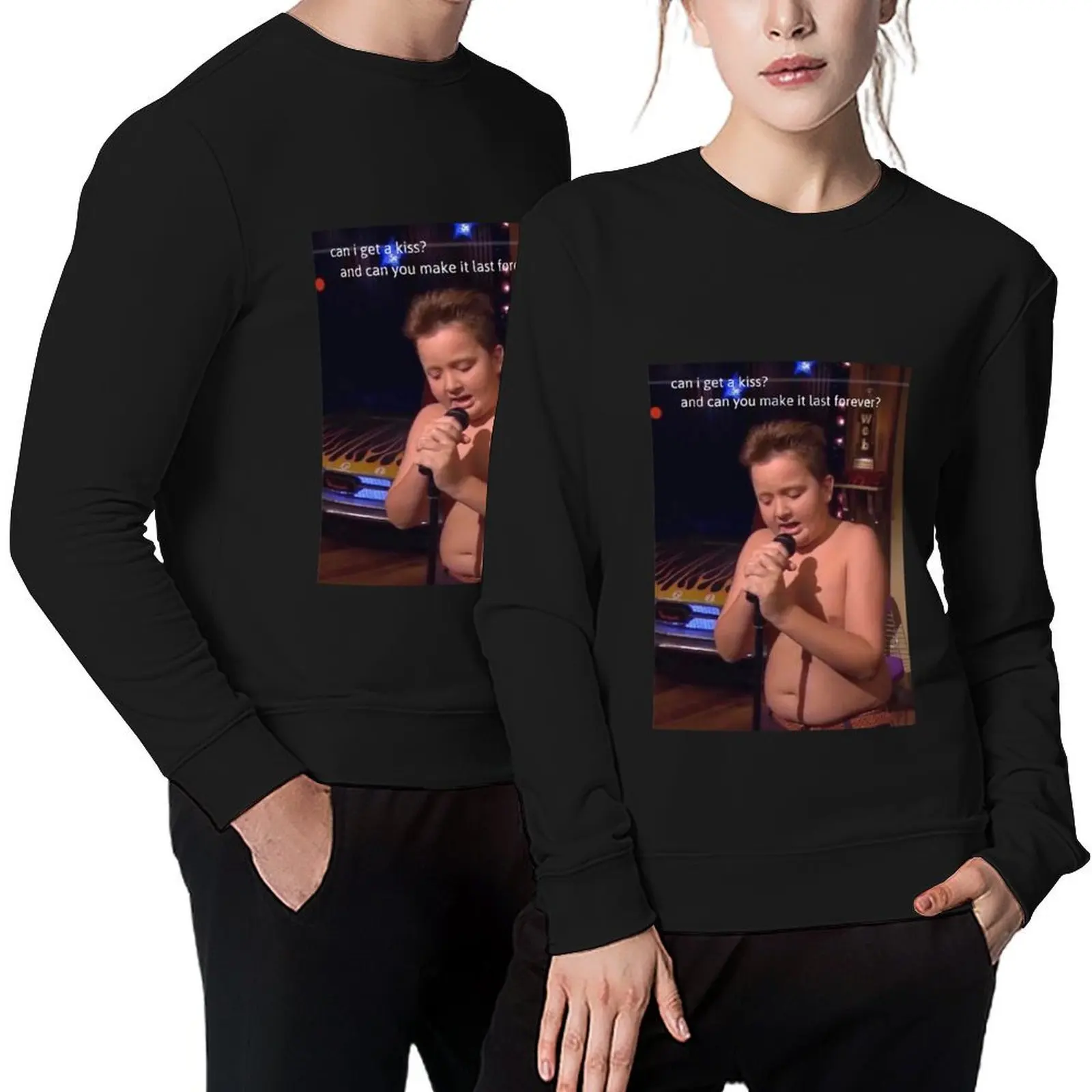 

Gibby Singing - iCarly Pullover anime clothes men clothing male clothes tracksuit men graphic sweatshirts