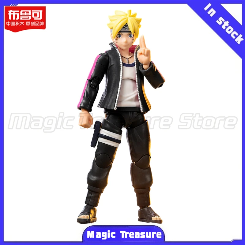 

Оригинальный конструктор Brook Building Block NARUTO NEXT GENERATIONS Beyond Edition, фигурка Боруто Узумаки