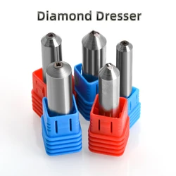 Natural Diamond Dresser Grinding Wheel Cutting Shaping Disc Stone Dressing Pen Tool Single Point Grinder Tools Customizable