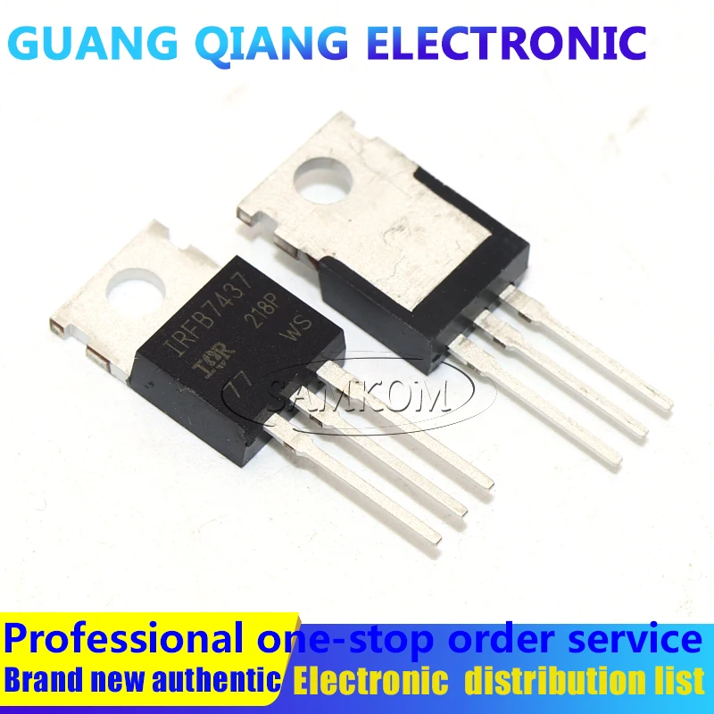 1PCS IRFB7437 IRFB7437PBF MOSFET N-CH 40V 195A TO220AB