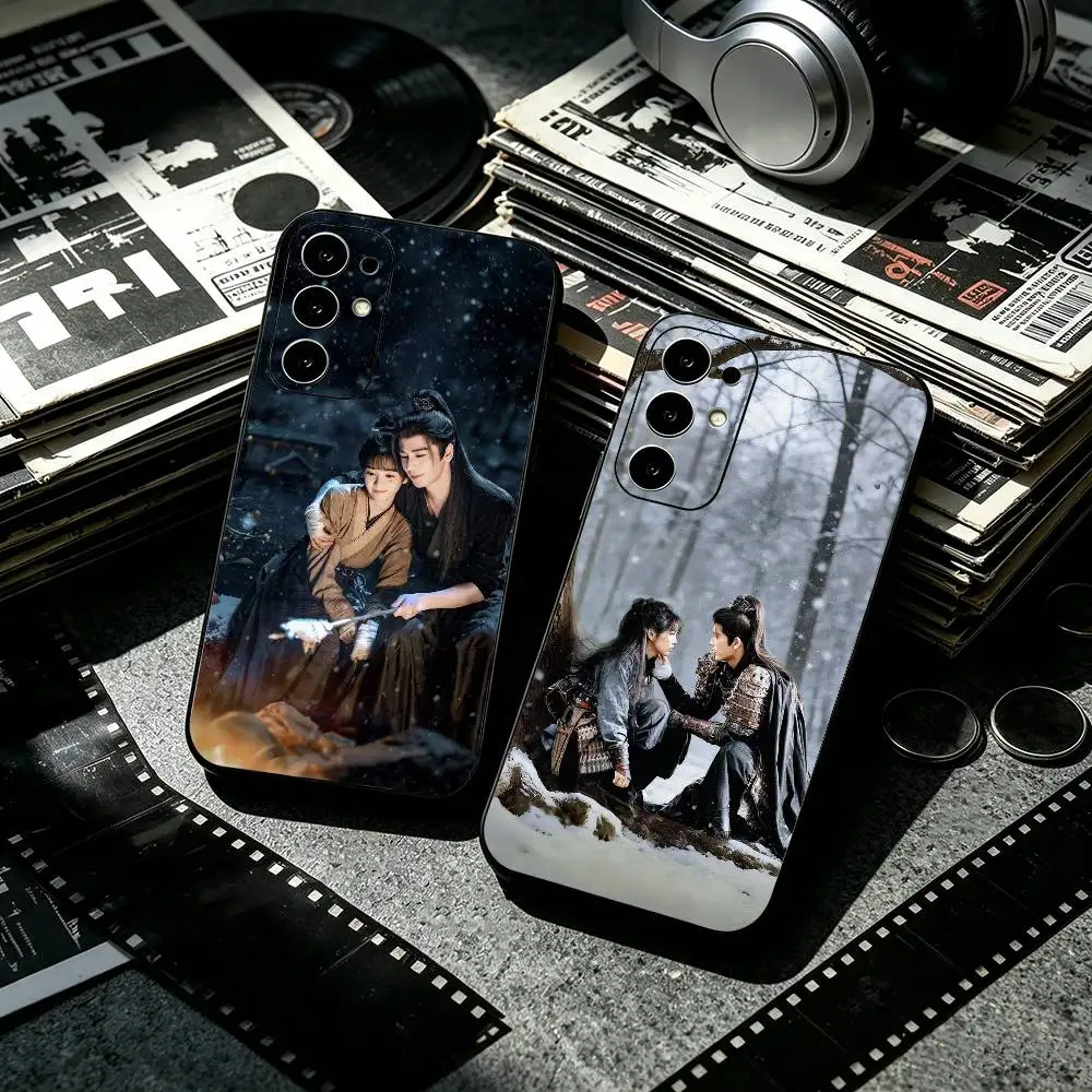 TV series Pursuit of Jade  Anti-drop Soft Silicone Case for Samsung S26 S24 S23 S22 S21 Ultra Plus FE Lite Black