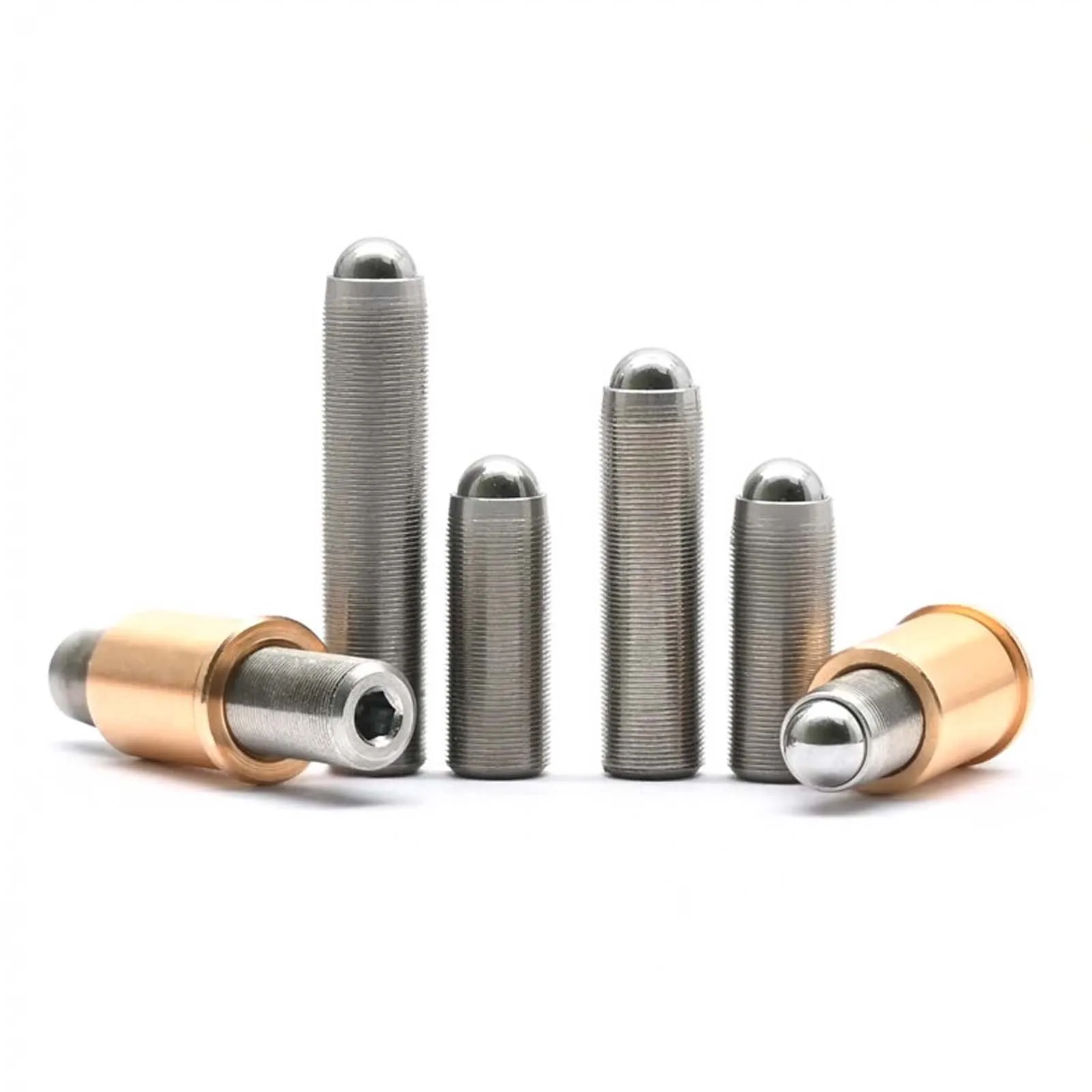 M12x0.25 Stainless Steel Fine Adjustment Screw Rod for Optical