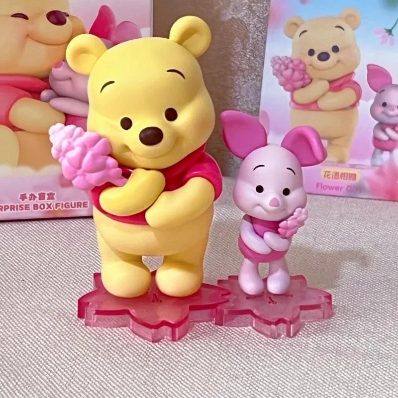 

Original Blind Box Disney Spring Honey Language Series Mysterious Surprise Box Cute Action Doll Ornament Toy New Year'S Gift