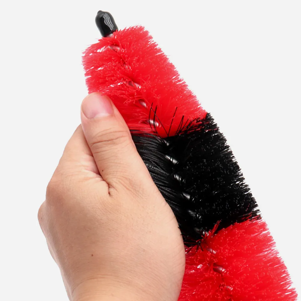 Wheel Brush Sturdy Soft Tire Cleaner Car Cleaning Tool Vehicle Wash Brush Car Rim Detailing Tool Tire Cleaner