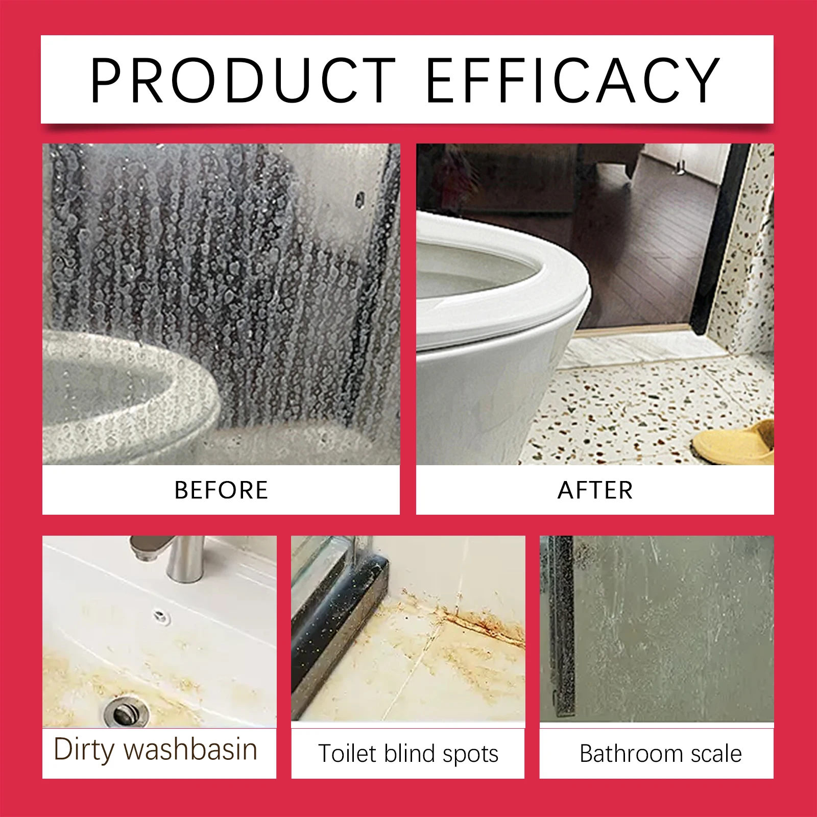 Dirt Dissolving Agent Indoor Wall Bathroom Tile Efficient Cleaning Dirt Removal Odor Removal Multi Effect Cleaning Spray 120ml