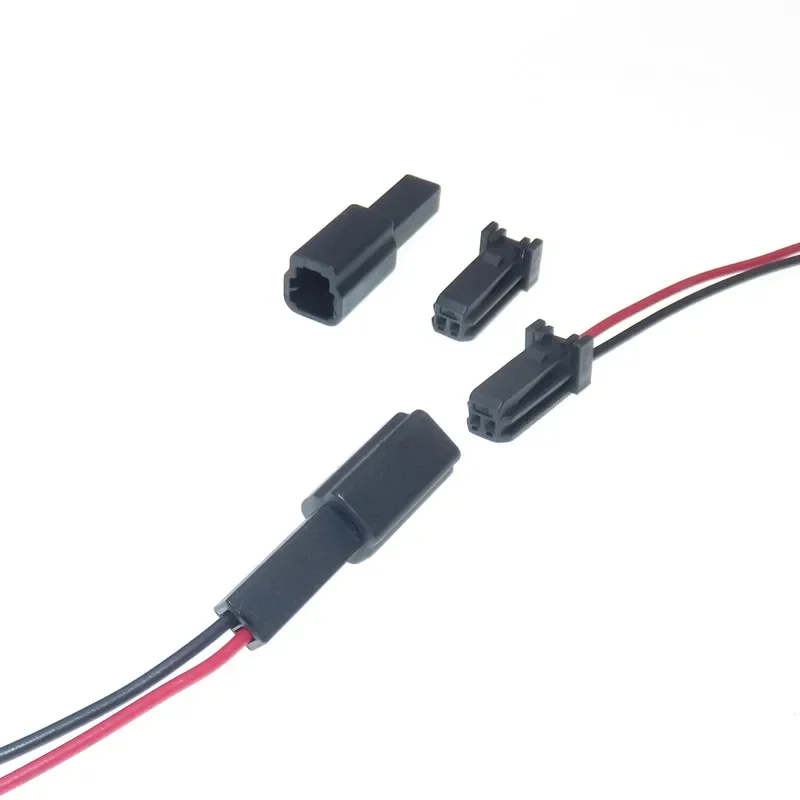 2 Pin Way Car Socket Automotive Cable Electric Wire Plastic Housing Connector With Wires 1473143-1