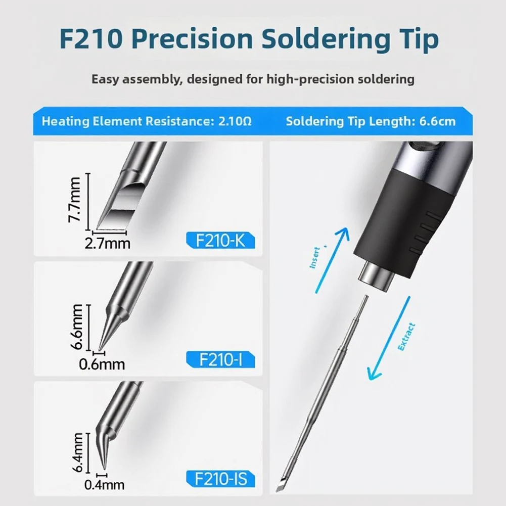 Cordless Soldering Iron 03 2600mAh Battery Powered for 3s Fast Heating 212F 842F Adjustable for temp IPS Screen for DIY