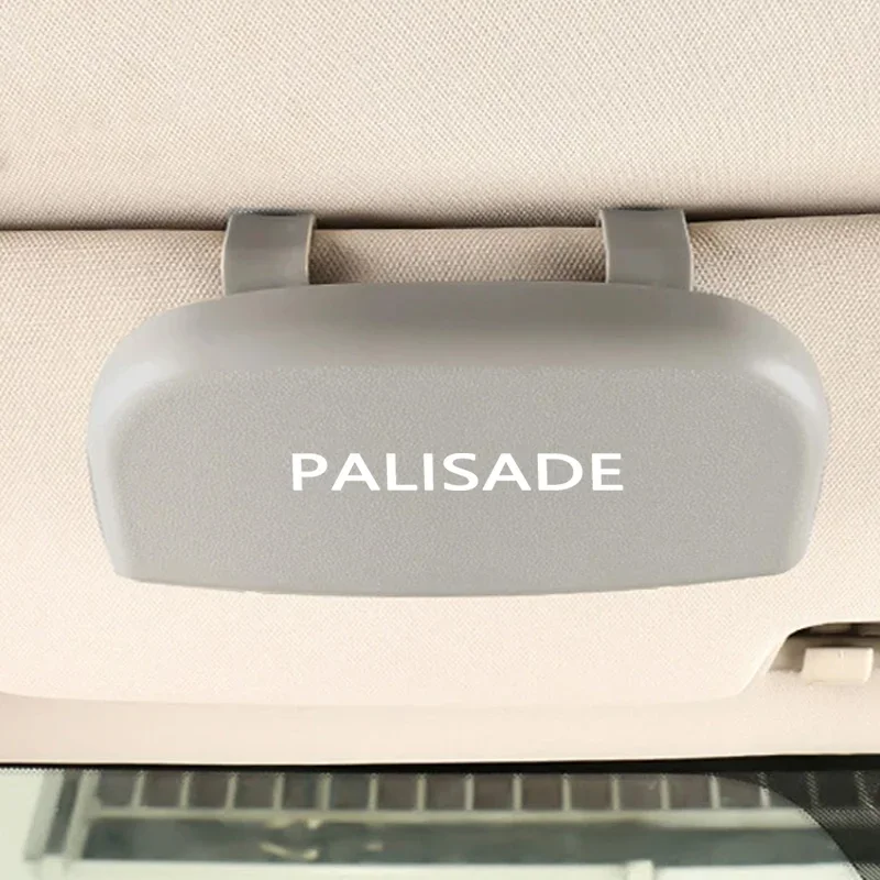 Car Glasses Case Car interior accessories Car Decorating Sunglasses Holder For Palisade Hyundai Tiburon Starex I10 I20 Grandeur