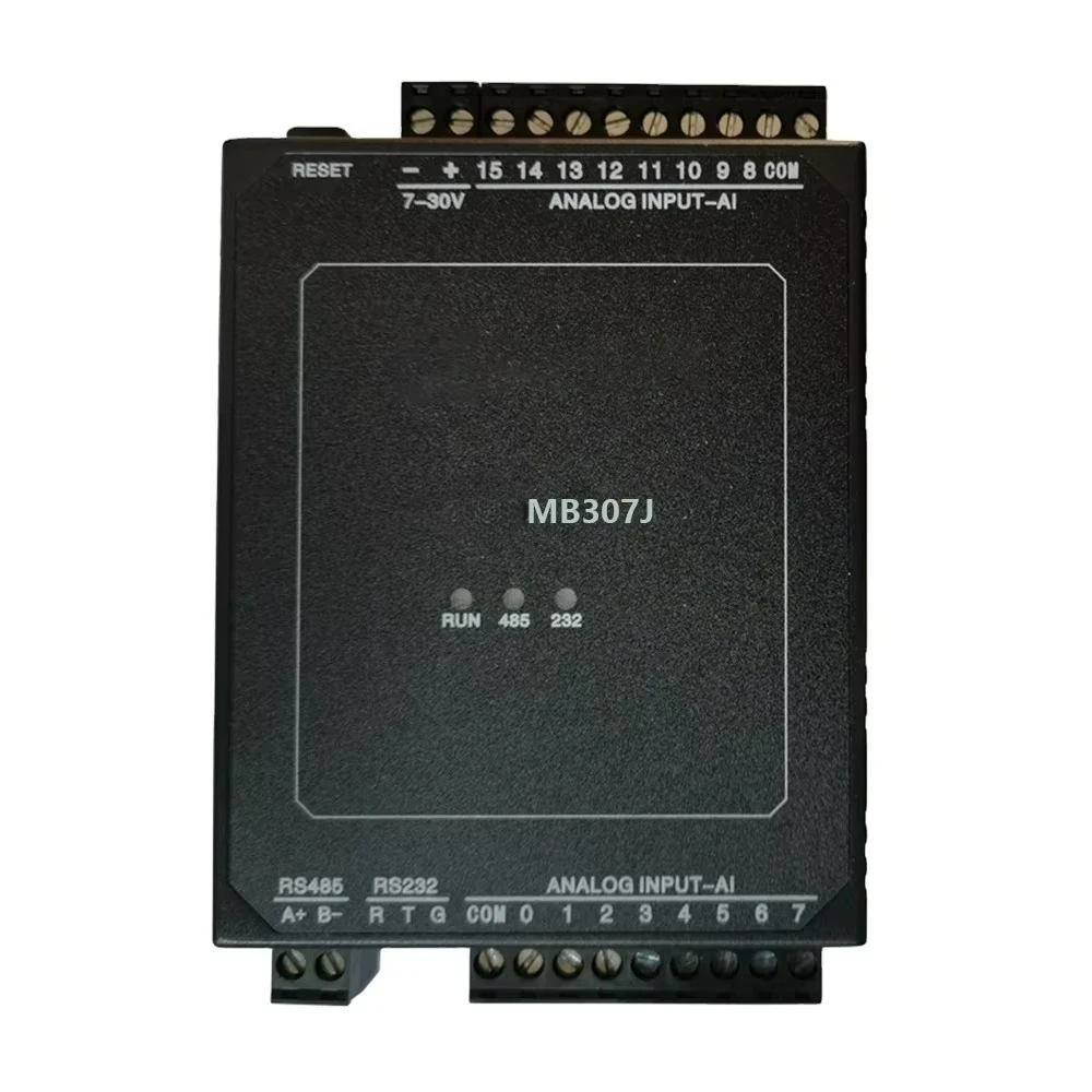 

MB307J 16AI 4-20mA Analog Input 16bit Precision Modbus Rtu