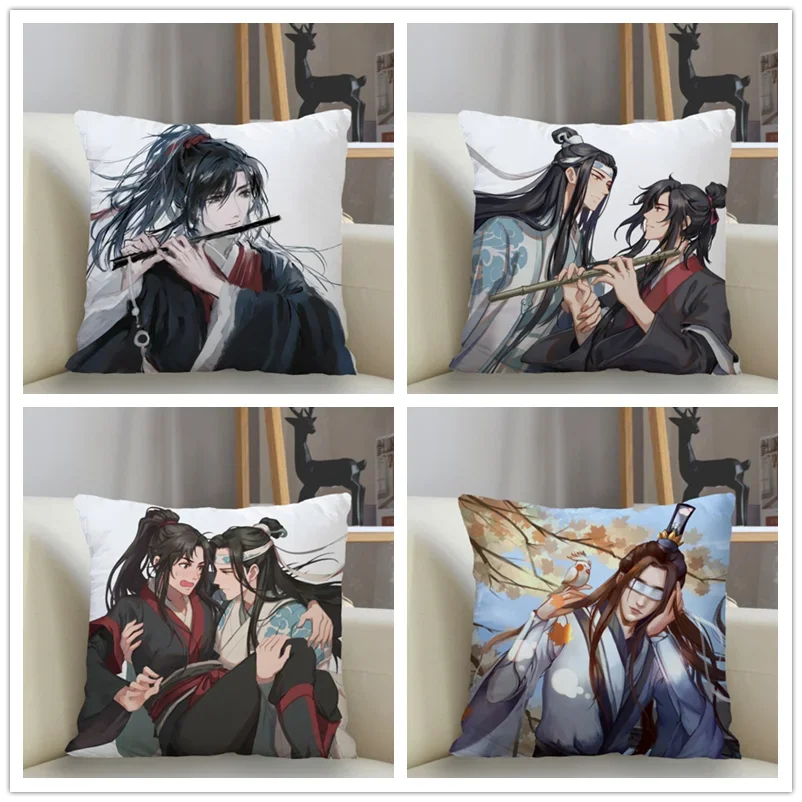 Musife New Custom Mo Dao Zu Shi Pillowcase Sofa Decorative Cushion Cover Pillowcase Home Decor Drop Shipping Wholesale