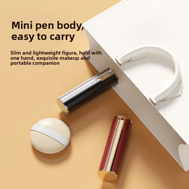 2 in 1 Nose Hair Trimmer for Women Portable Facial Hair Removal Trimmer, Lady Eyebrow Trimmer Shaver for Nose Ear Eyebrow Peach