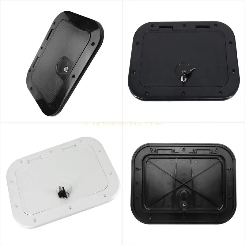 

Boat Marine Access Cover Non Corrosive Plastic Construction 180 Degree Rotation