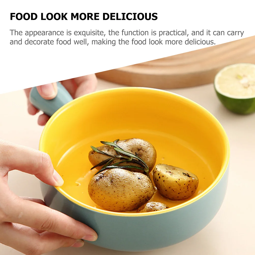 

Dinner Bowl Kitchen Deep Wide Salad Food Accessory Serving Reusable Bowls Large Ramen