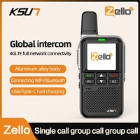 Global 4G Wifi Radio Blue-tooth Two Way Radio Long Range Ulimited Distance Walkie Talkie Compatible Zello APP KSUN ZL38