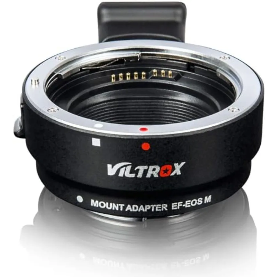 

Адаптер для автофокусировки EF-EOS M, совместимый с объективами Canon EF/EF-S для беззеркальных камер Canon EOS M с креплением EF-M.