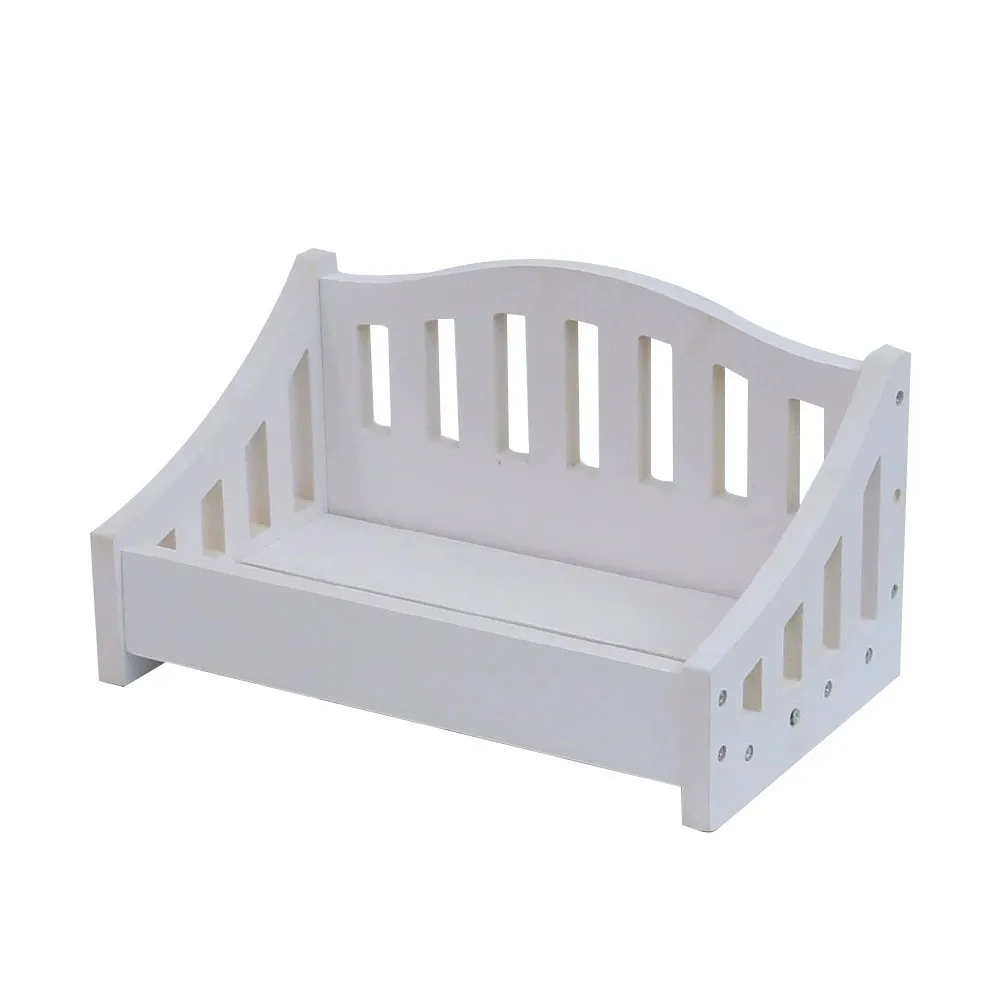 Shining Newborn Photography Props Photo Bed Wooden Chair Infant Shooting Accessories For Studio Posing Props