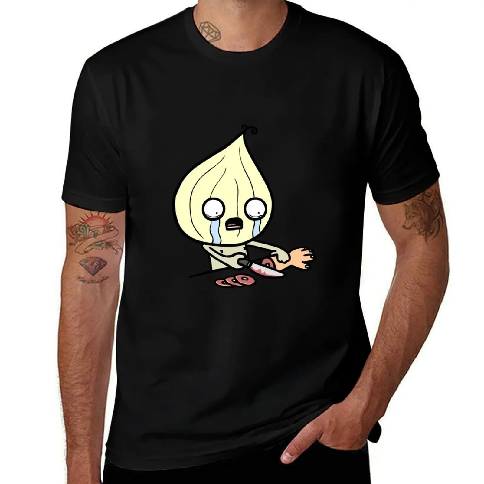 Onion T-Shirt All Match Print Short Sleeve Top T-Shirt