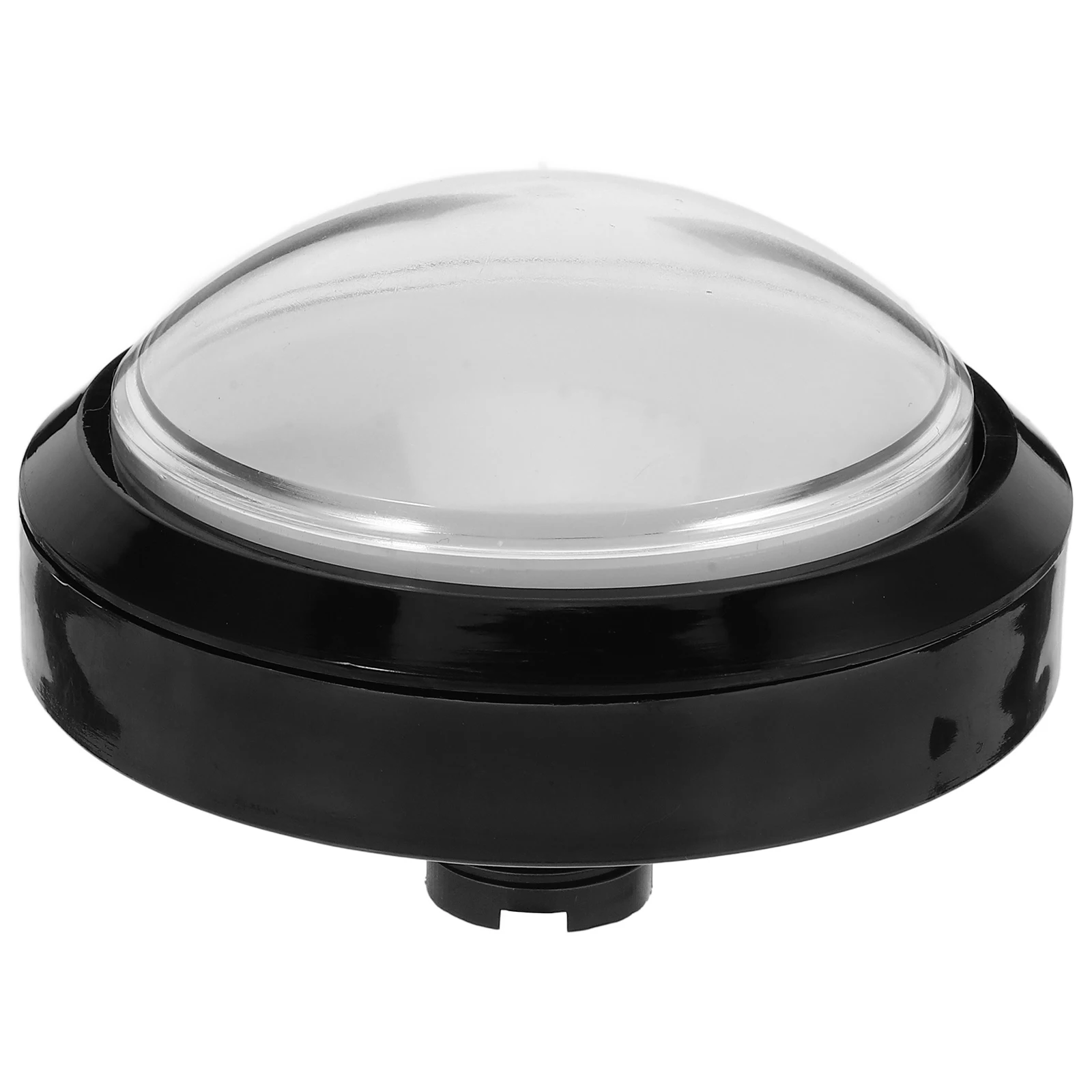 

Plastic Game Button Game Machine Push Button Round White Lighted Self Resetting Supplies Push Replacement