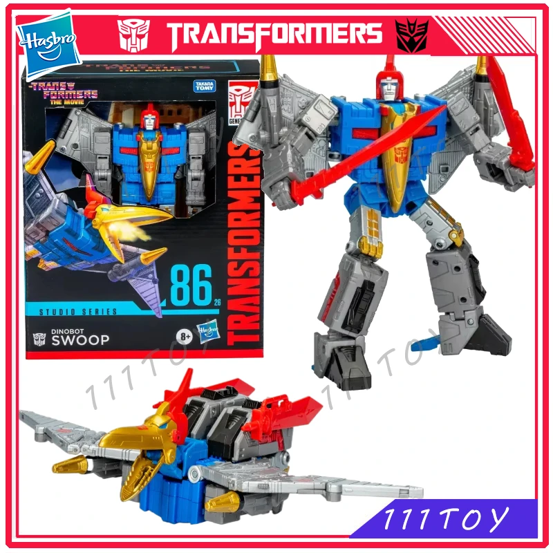 

In Stock Hasbro Transformers Classic Toys The Movie1986 SS86-26 Leader Swoop Action Figure Robot Toy Collectibles Gifts Hobbies