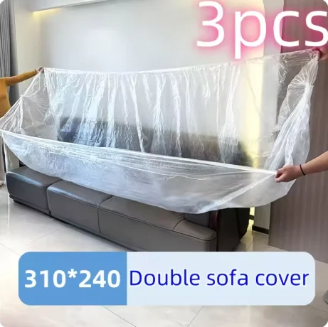 3 PCS Oversized Elastic Dust Covers 122 Inches X 94 Inches Suitable for Indoor Outdoor Use Sofas/Televisions Multi-purpose Sets