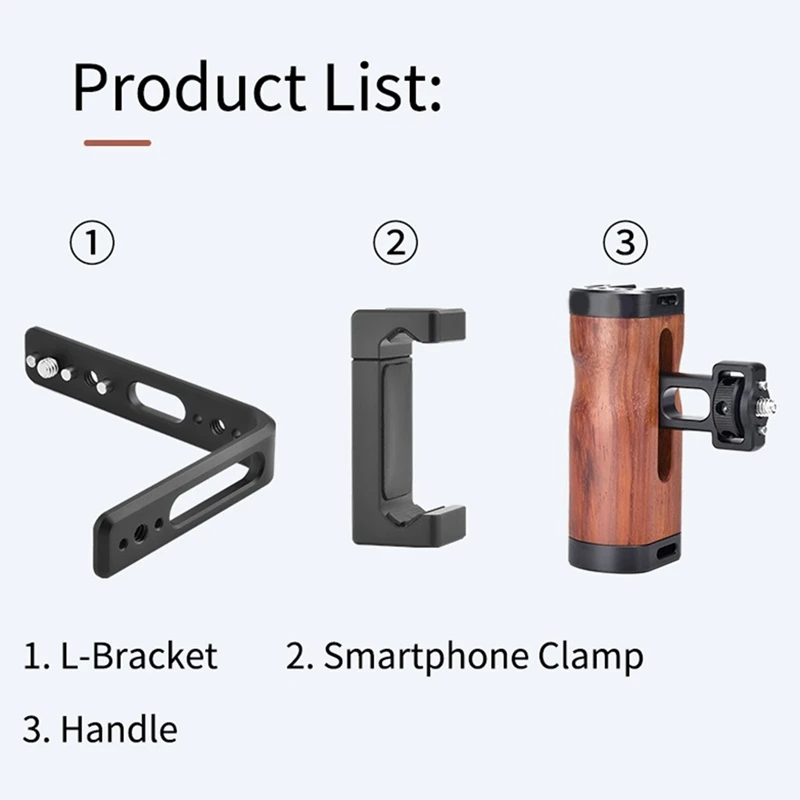 Kit braket kamera genggam portabel, Multifungsi praktis nyaman perangkat braket pengganti kamera