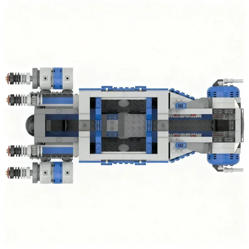 

934PCS MOC Star Battle Movie Resistance Intersystem Model Building Blocks Creative Assembly Display Home Decor Construction Gift