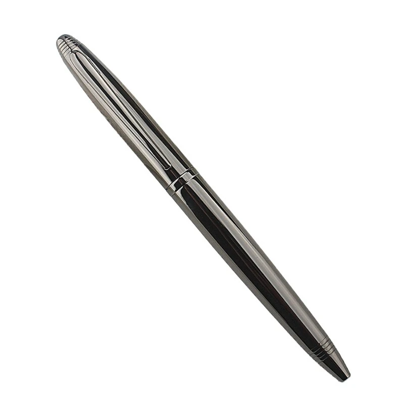Leichter Retro-Luxus-Kugelschreiber für Studenten, Schwarz, 0,5 mm Spitze, Modischer Business-Stil, Persönlicher Büro-Unterschriftsstift