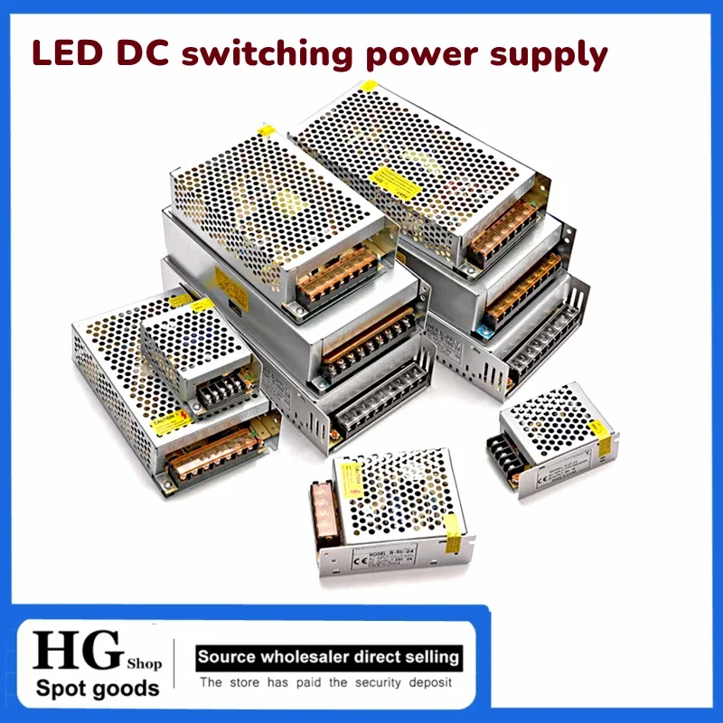 220 to 12V24 volt 5V DC  Original new  LED monitoring 10A15A20ASwitching Power Supply Source Transformer  2A5 A 30A400W