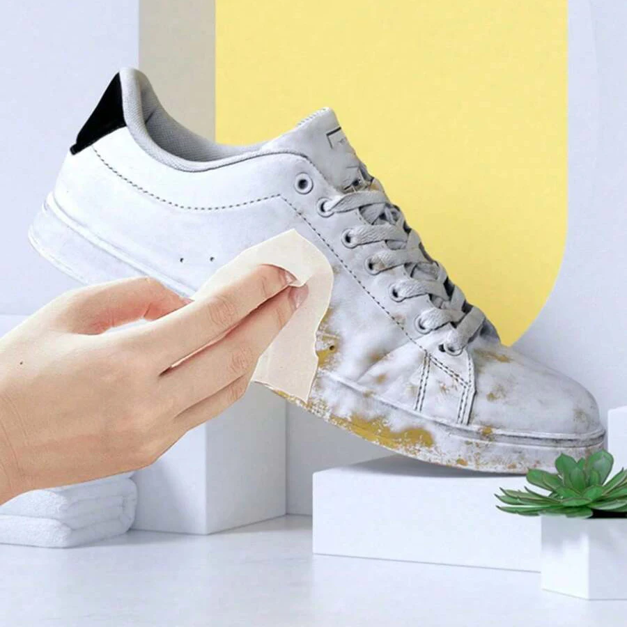 Disposable Shoes Cleaning Wipes Portable Sneaker Quick Wipe Cleaning Tools Shoe Cleaner Eraser and Refresher 12/36/60/96/120PCS