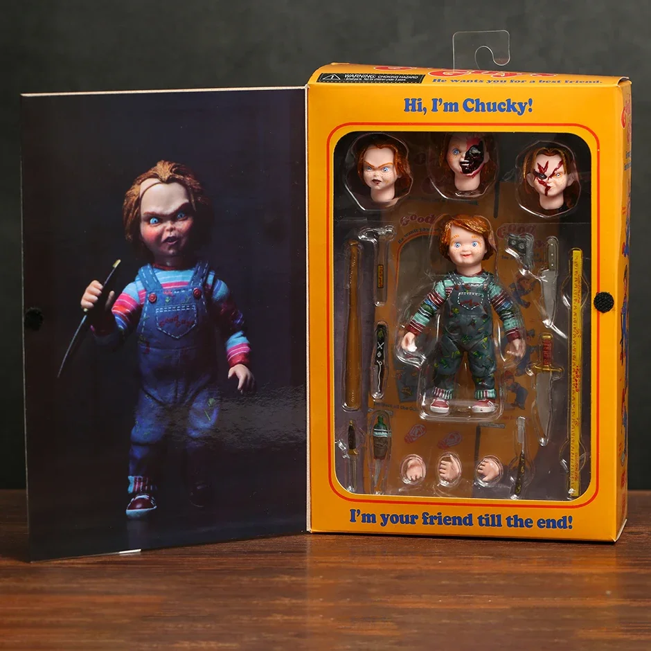 NECA Good Guys Child's Play Chucky Figurine Collection Action Figure Model Toy