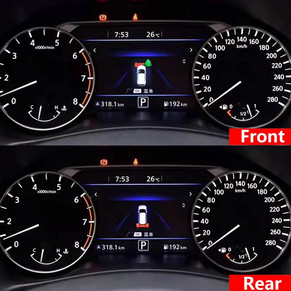 ZJCGO OEM Front Rear Reverse Parking Sensor PDC Car Reversing AID System for Nissan Altima L34 2019 2020 2021 2022 2023 2024 - Image 5