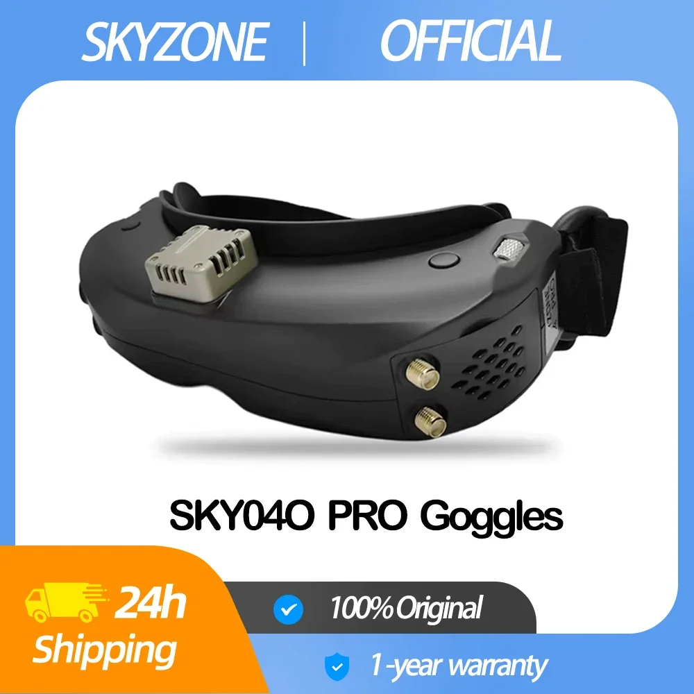 Skyzone Fpv Racing Goggles Sky04O Pro Oled 5.8Ghz 48Ch Steadyview Receiver Hd Dvr Head Tracker For Rc Plane Model Drone