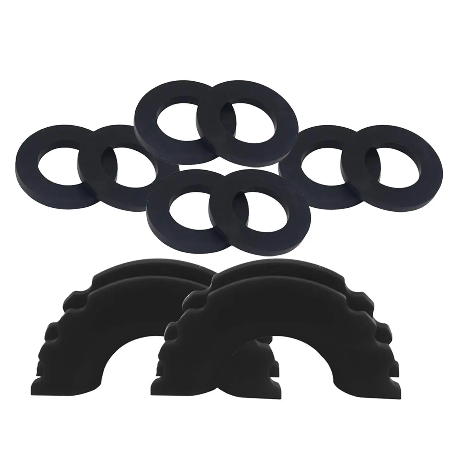 D Ring Shackle Isolator Practical Lightweight Simple to Use Upgrade Tow Hook Protector Professional for Auto Truck Parts